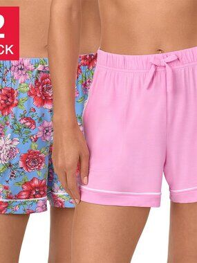 Room Service Women's Lounge Short, 2-pack